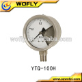 dry 4" dial nks differential pressure gauge